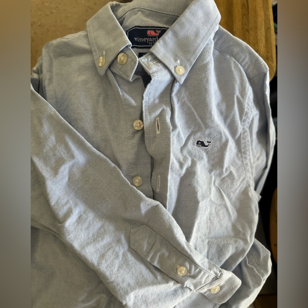 Vineyard Vines button down whale shirt